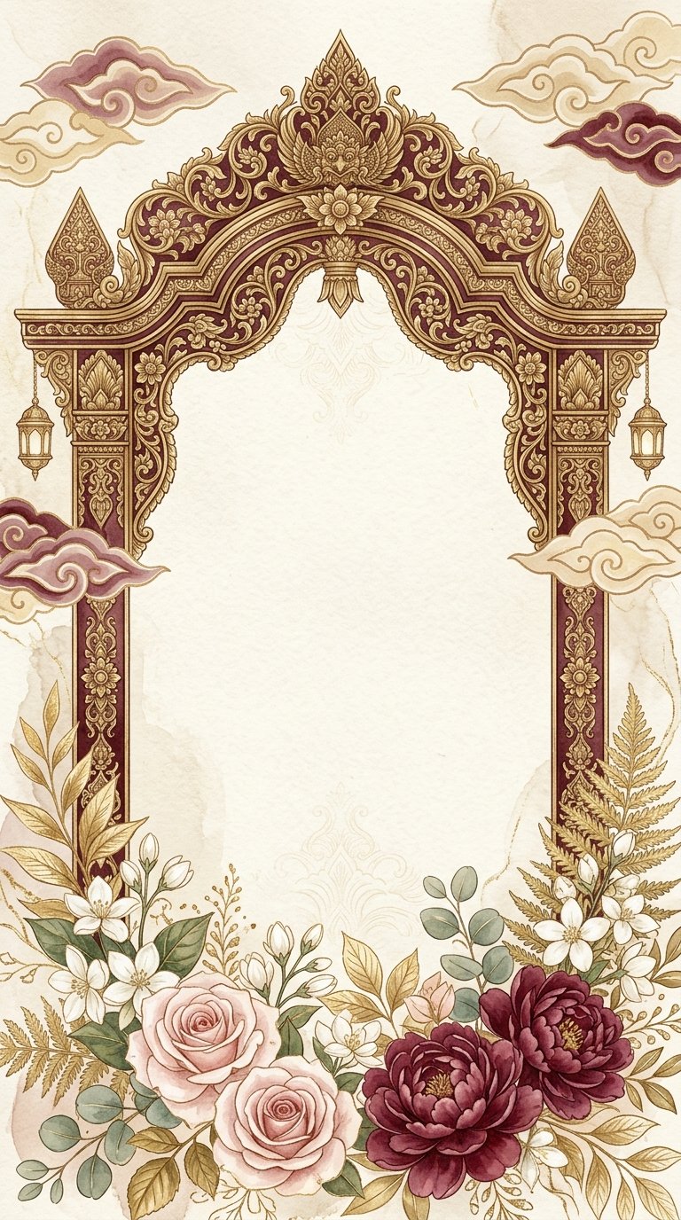Background Gerbang Istana